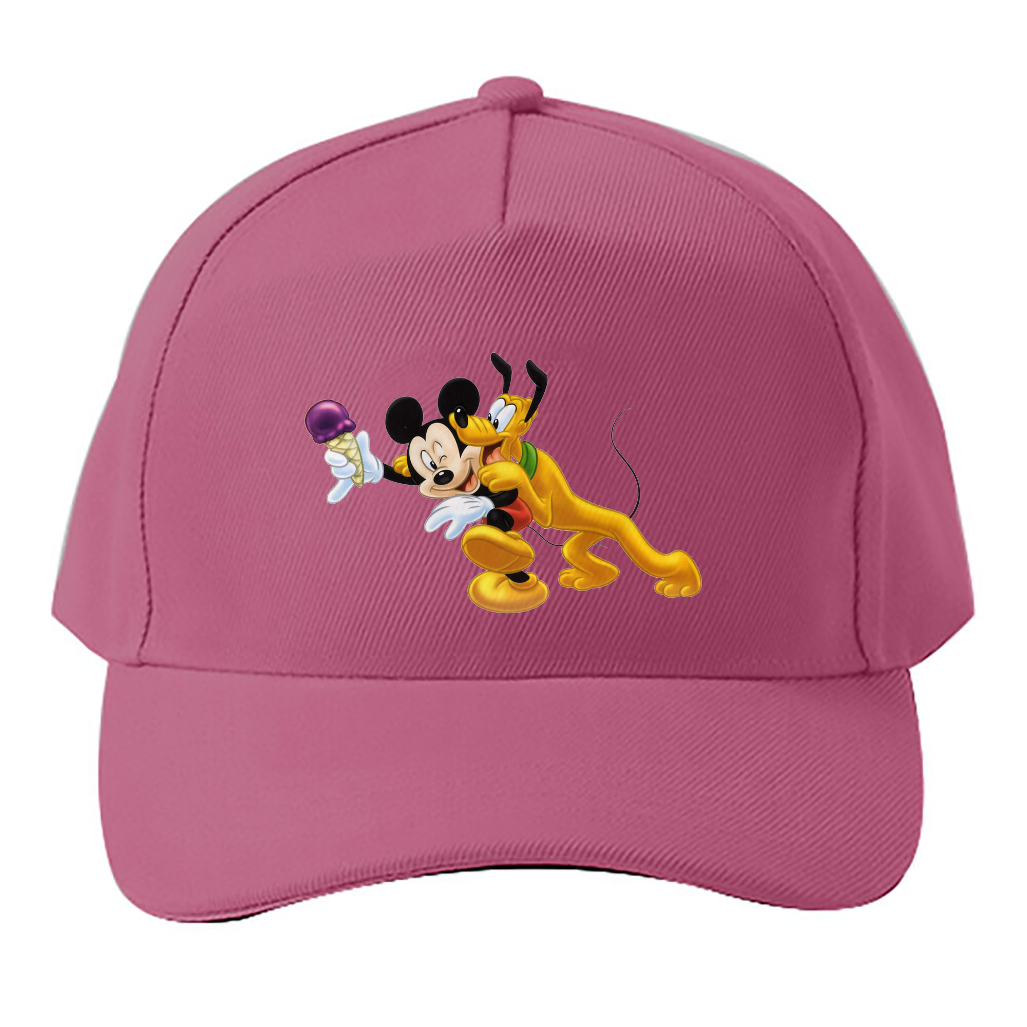 （画像用） ミッキーマウス Mickey Mouse ベースボールキャップ 綿100％ 男女兼用 帽子 スポーツ